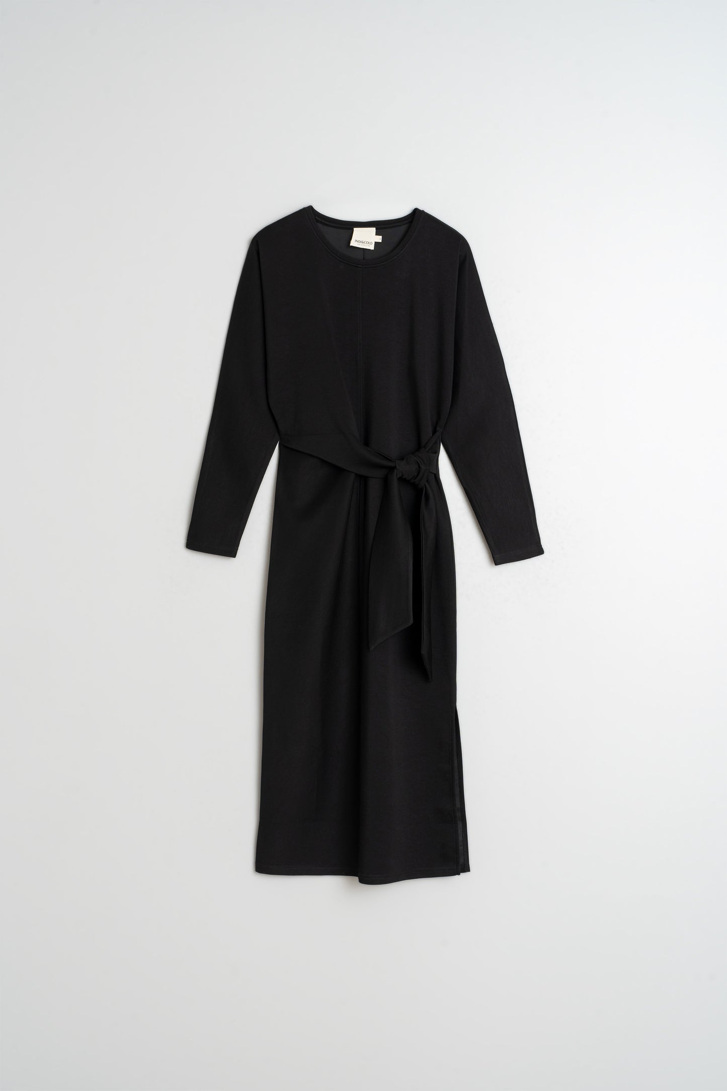 KNOTTED KNIT DRESS