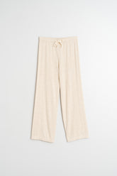 WIDE-KNIT PANTS
