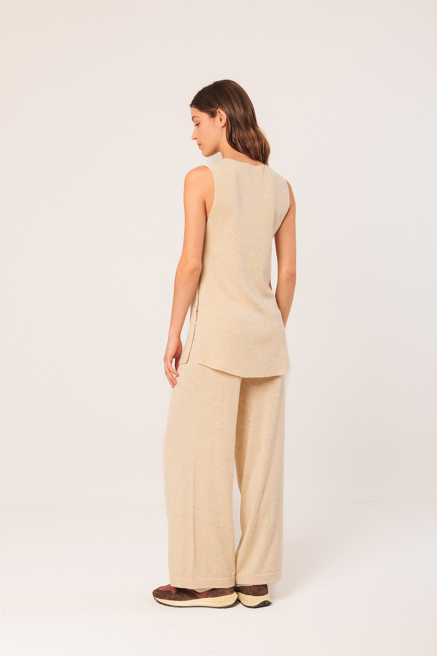 GILET LONG À BOUTONS SEAWOOL