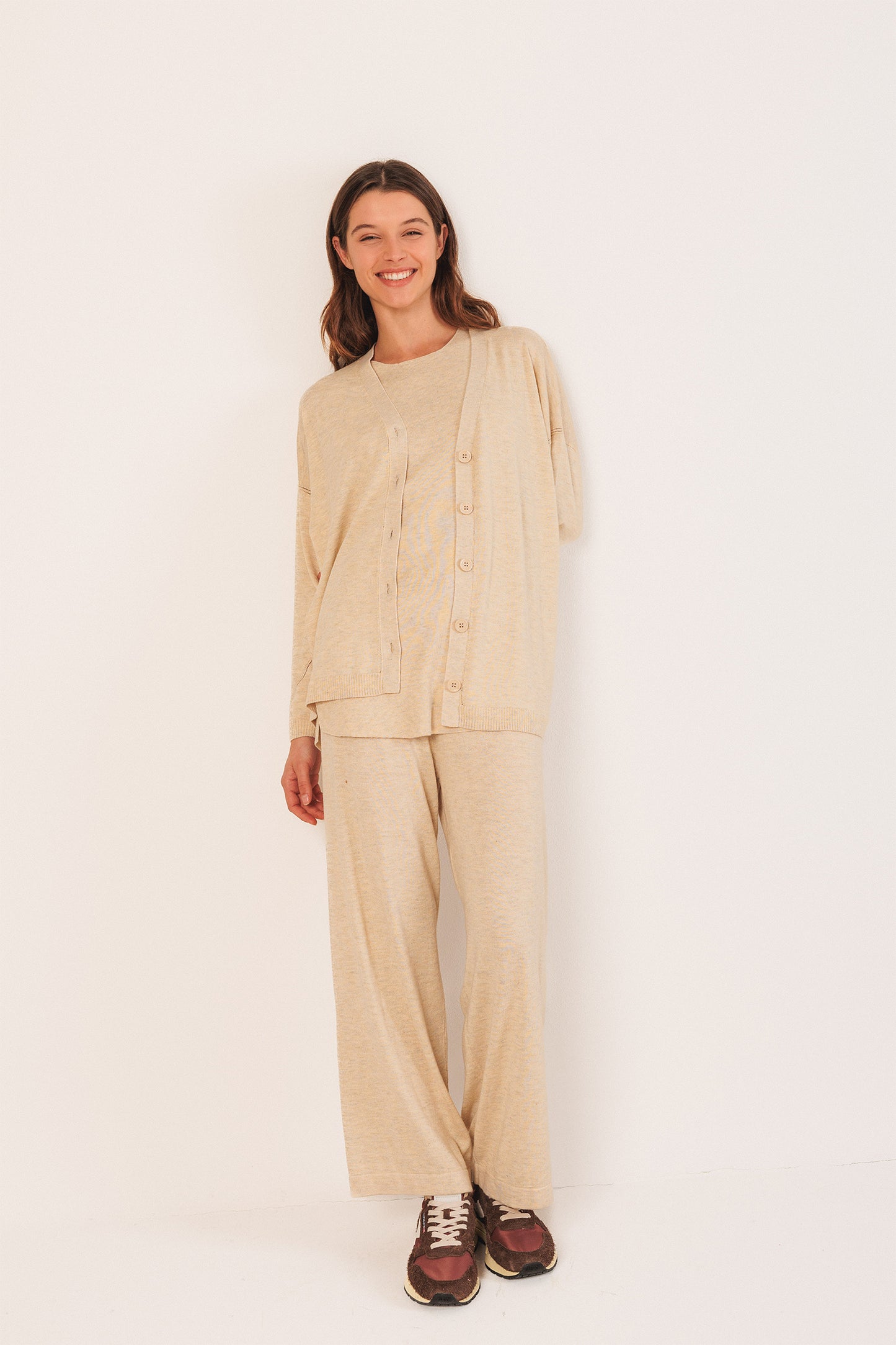 GILET LONG À BOUTONS SEAWOOL