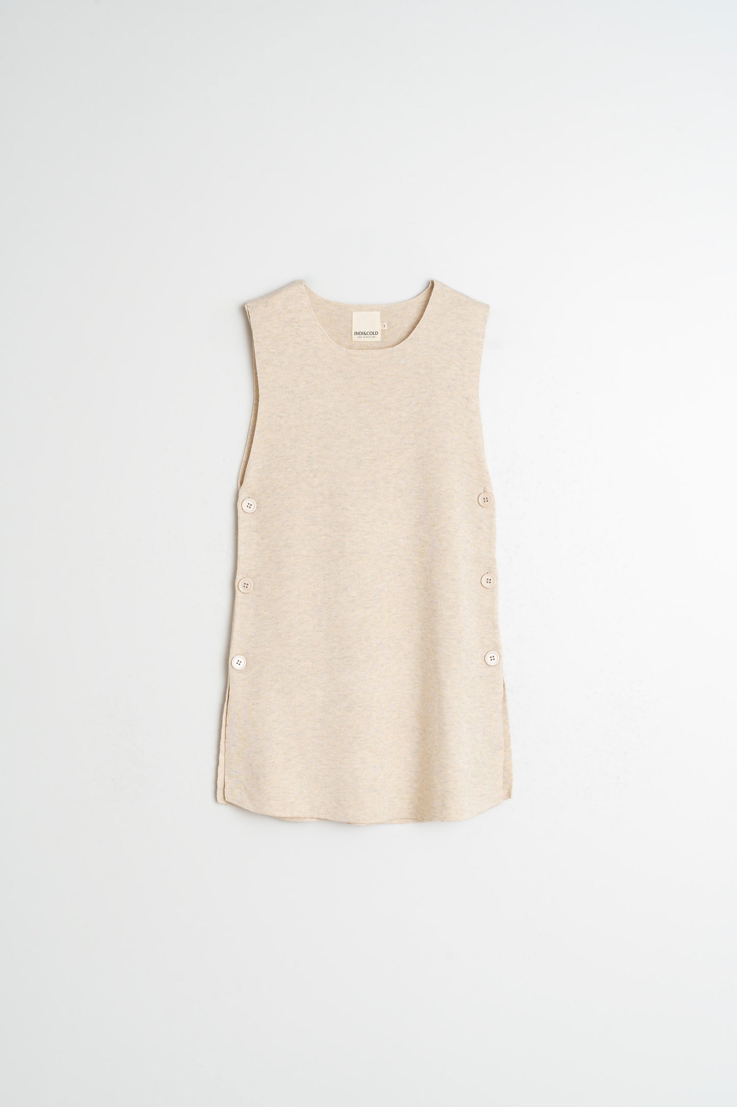GILET LONG À BOUTONS SEAWOOL
