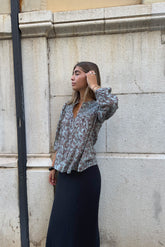 JUPE EN TRICOT CÔTELÉ