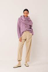 COLORFUL KNITTED SCARF