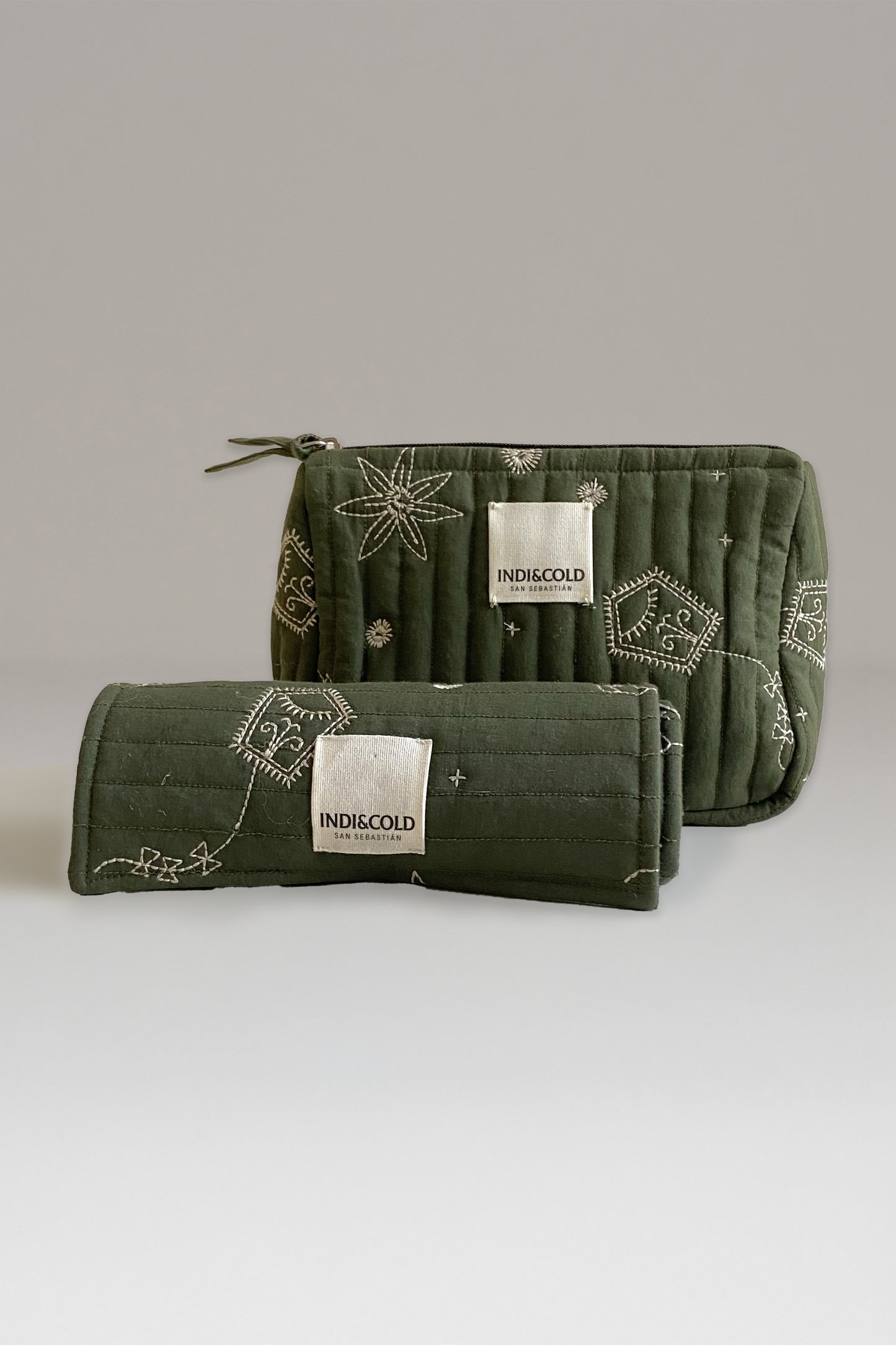 POCHE BRODÉE MATELASSÉE