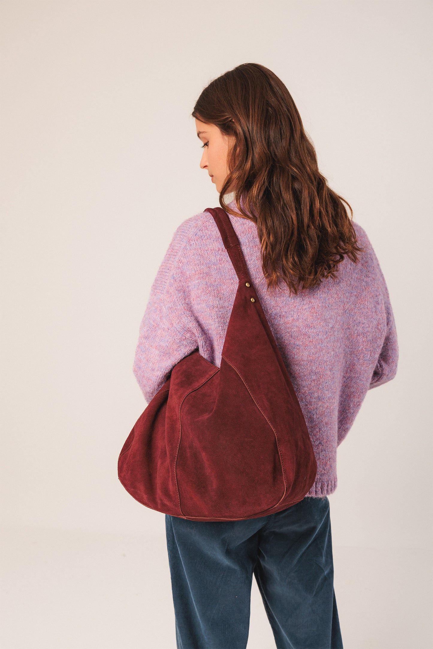 TOTE BAG EN CROÛTE DE CUIR