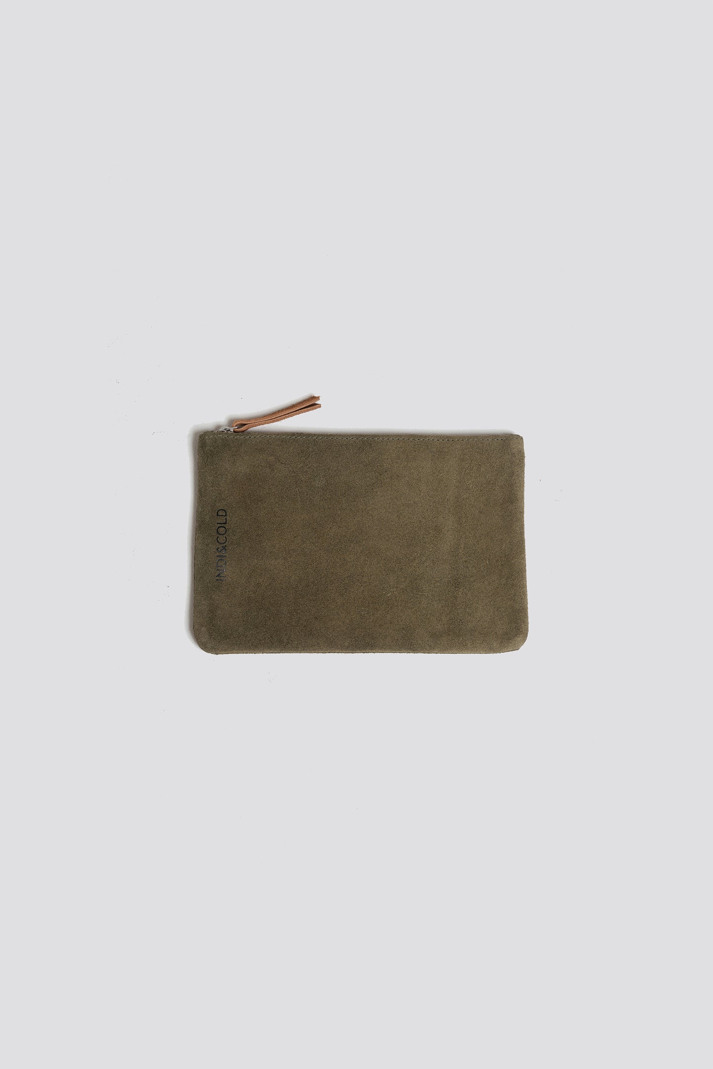SPLIT LEATHER POUCH
