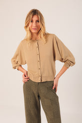 VESTE BASIQUE EN COTON