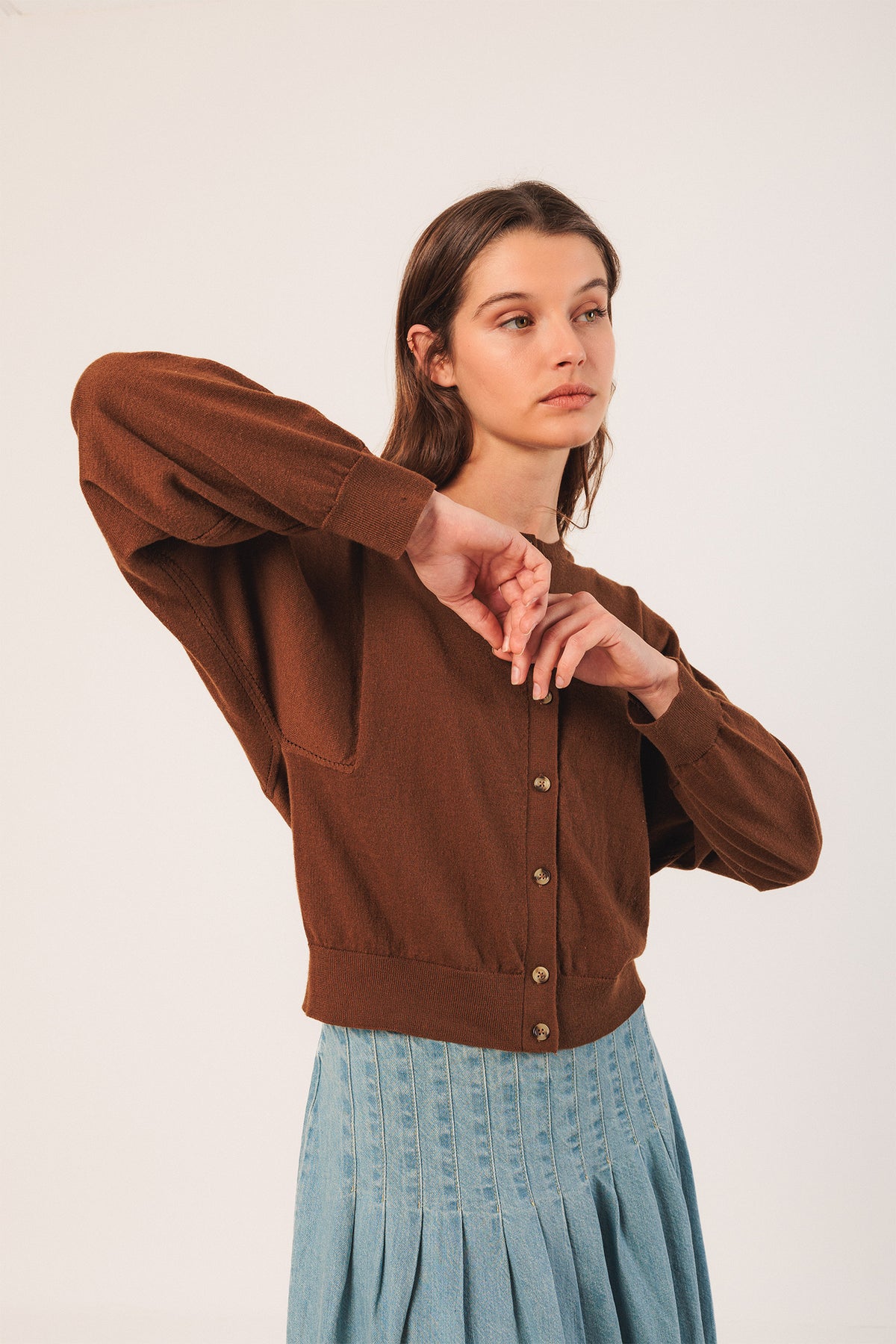 VESTE BASIQUE EN COTON
