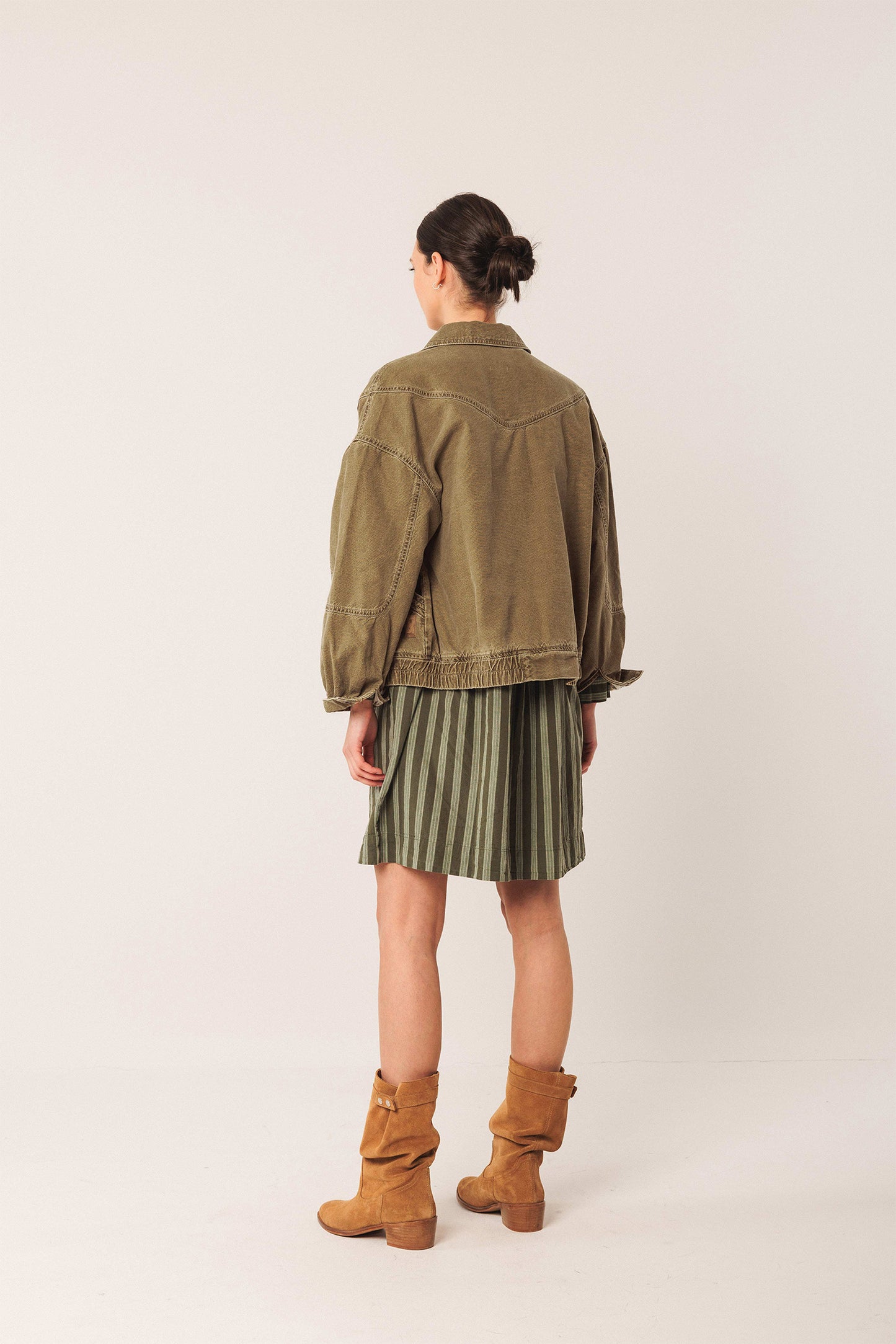 WASHED TWILL JACKET