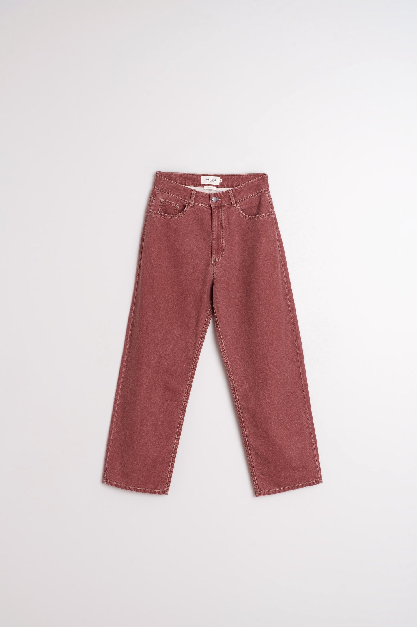 WASHED TWILL PANTS