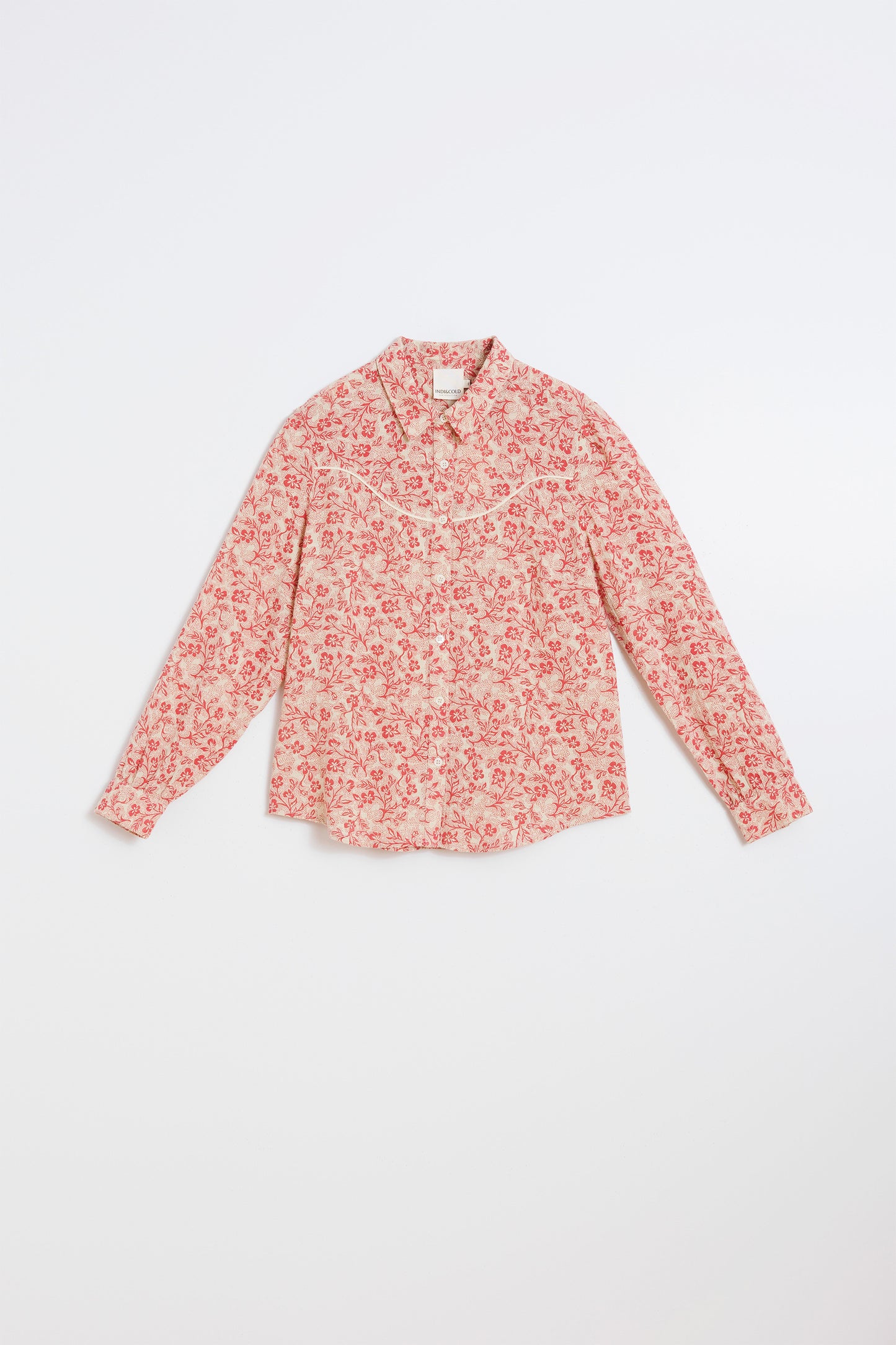 CAMISA WESTERN FLORES