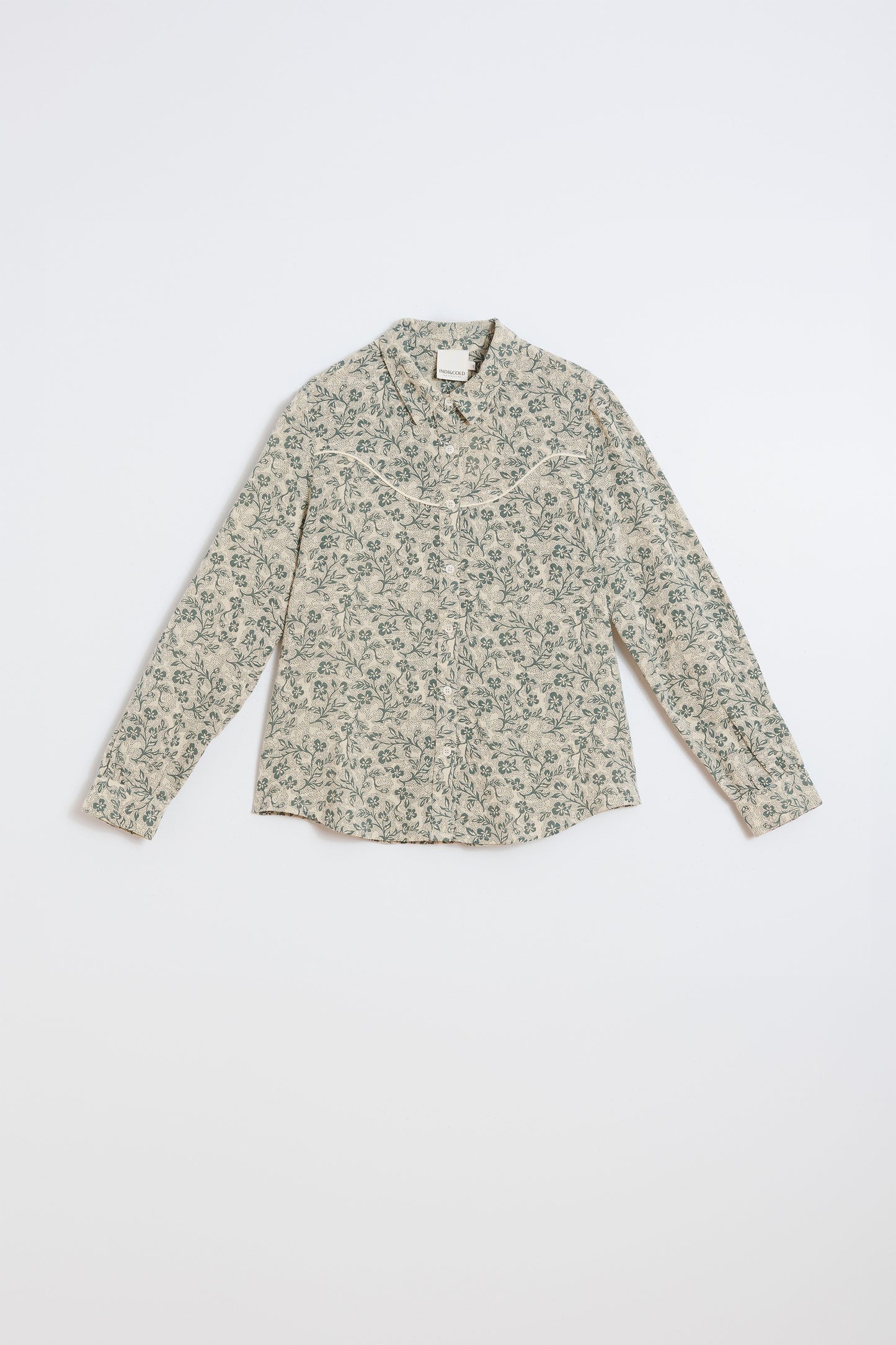 CAMISA WESTERN FLORES