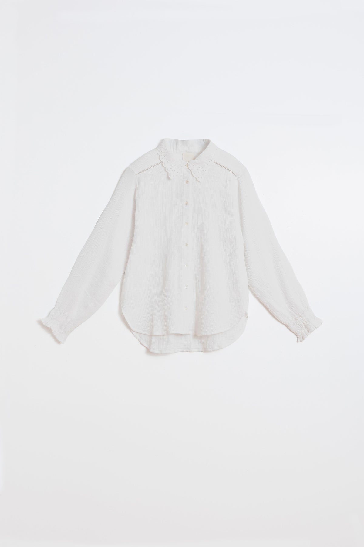ROMANTIC DOUBLE-GAUZE SHIRT