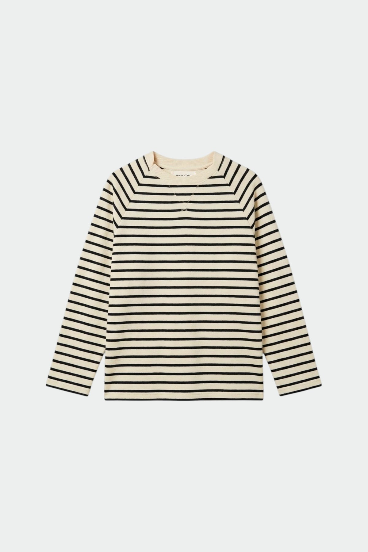 SUDADERA FELPA RAYAS