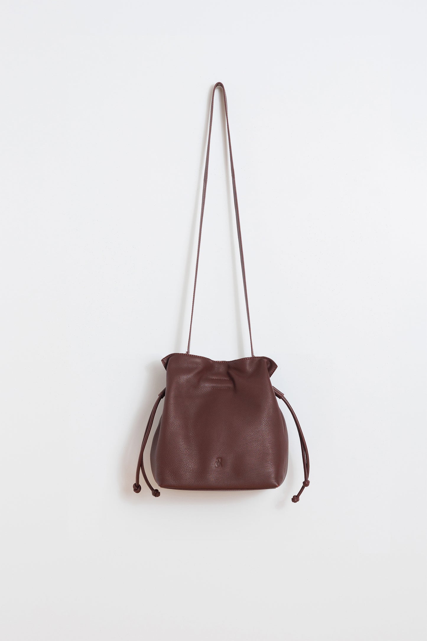BOLSO BANDOLERA PIEL FRUNCIDA