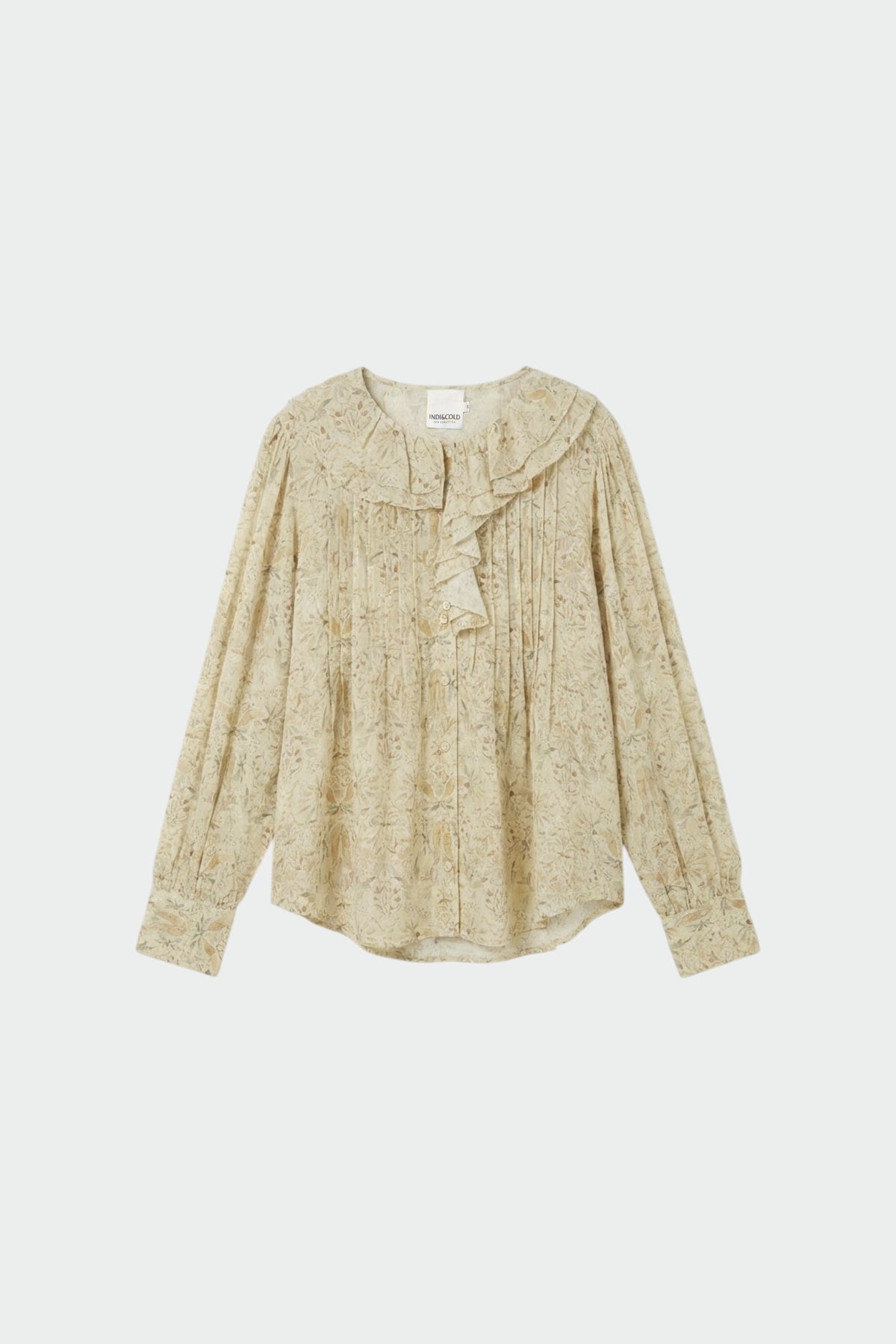 ART DECO PRINT BLOUSE