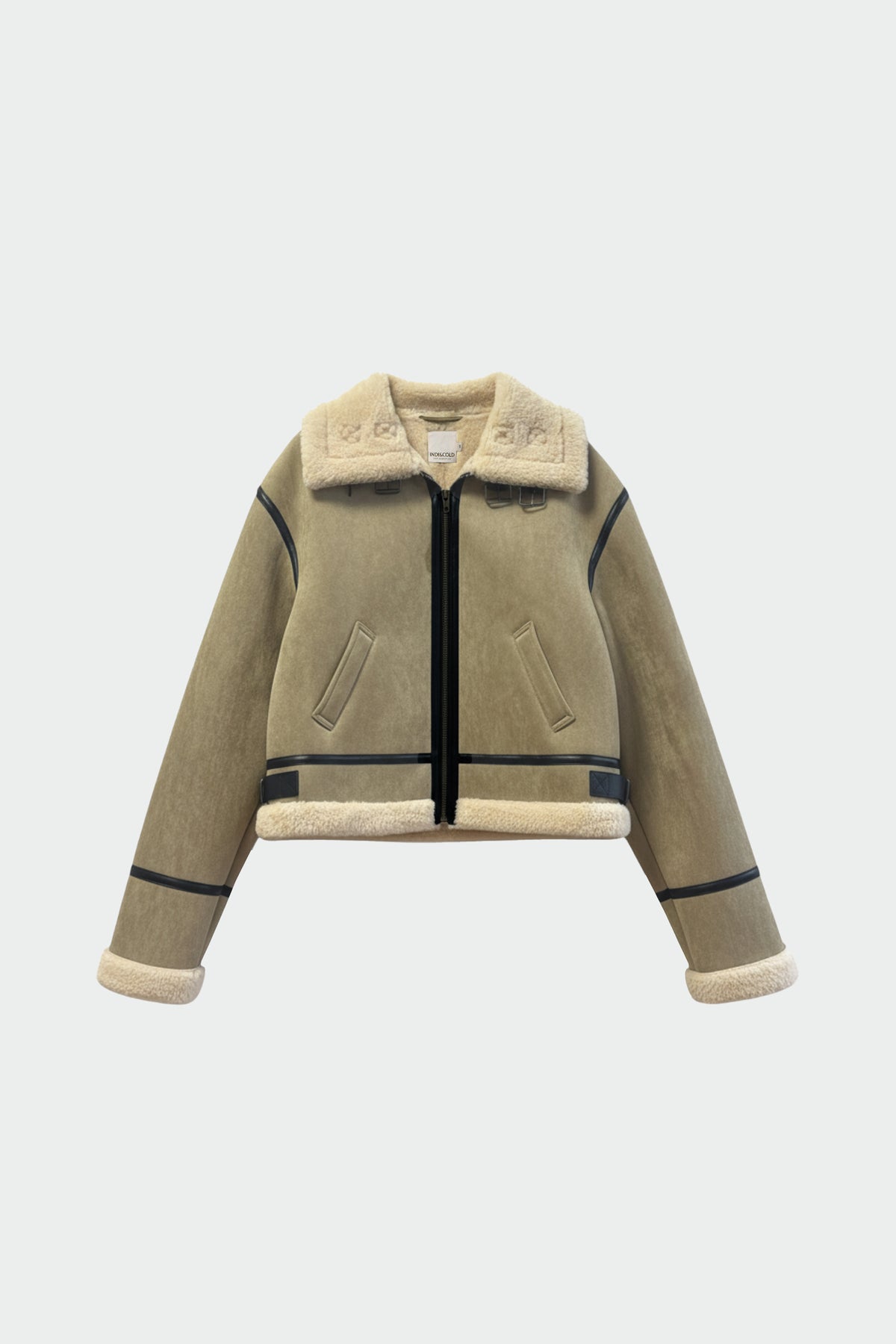 SUEDE AVIATOR JACKET