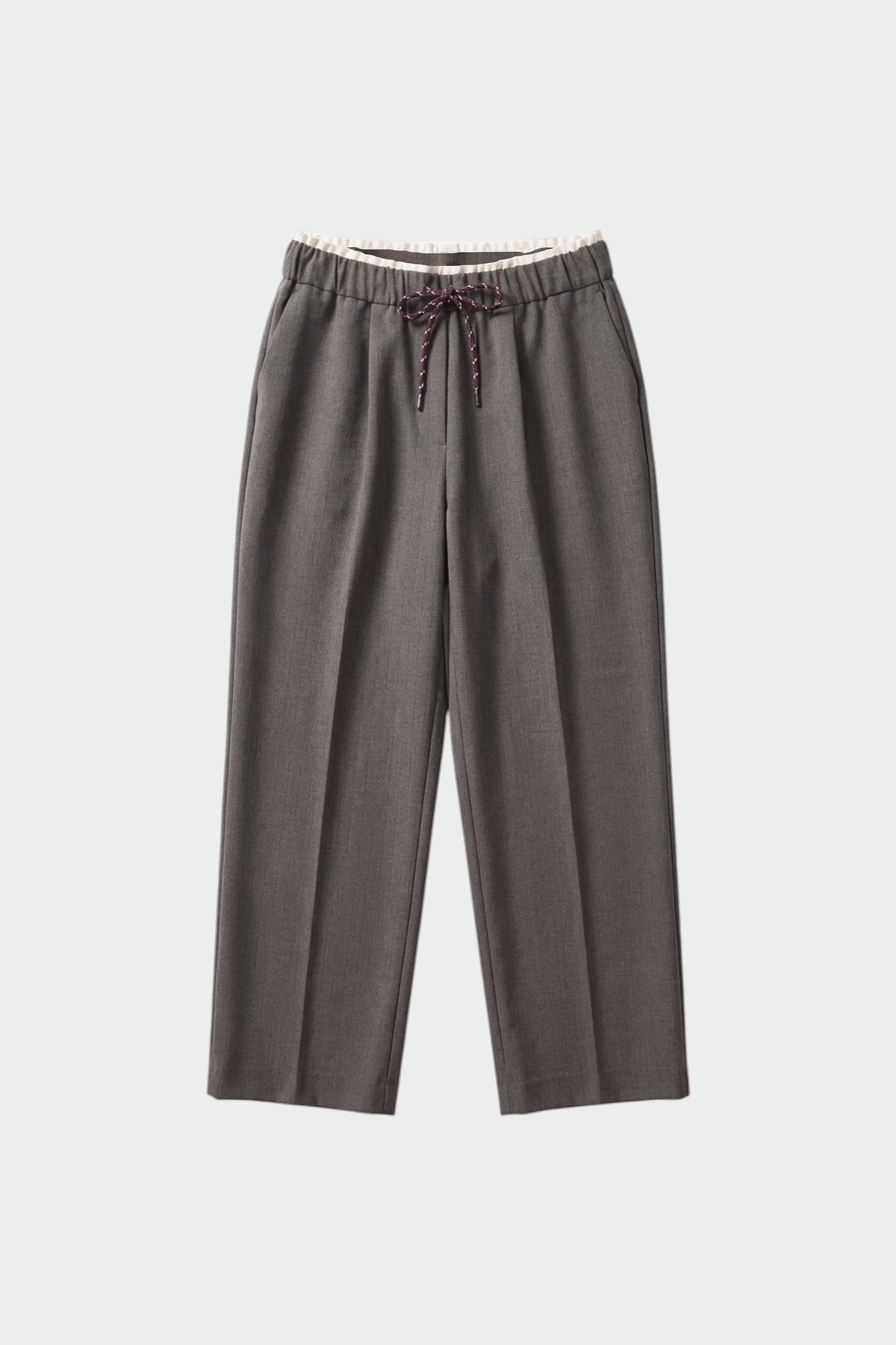 ELASTIC-WAISTBAND PANTS