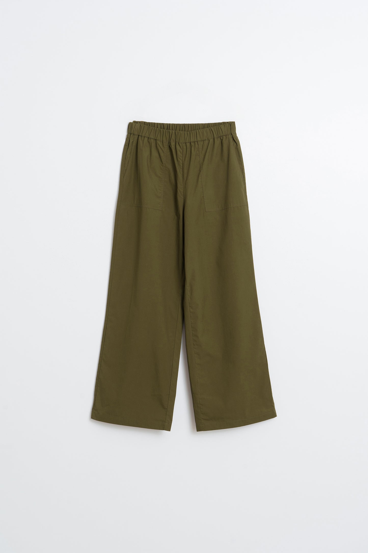 PANTALON ÉLASTIQUÉ POPELINE