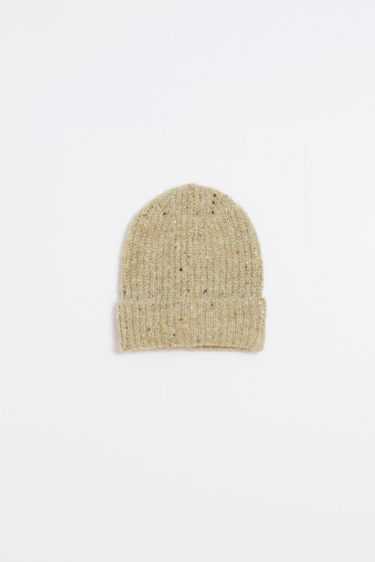 RIBBED TURN-UP BEANIE