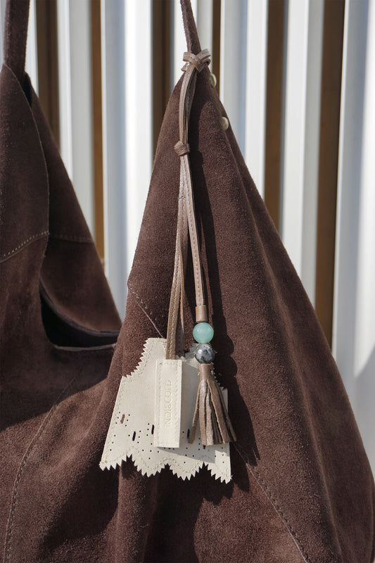 LEATHER BLOUSE CHARM 1