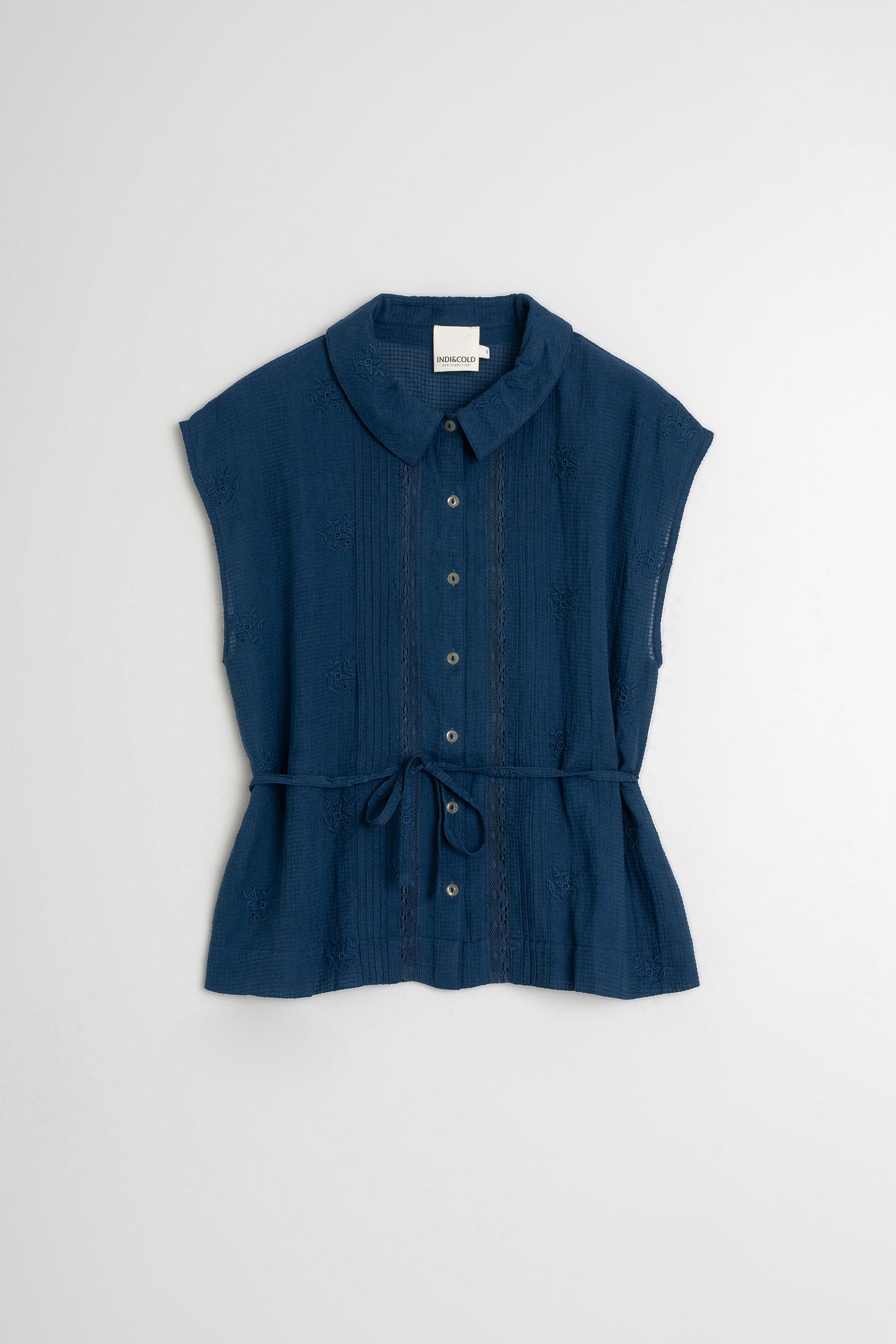 COTTON EMBROIDERED SHIRT