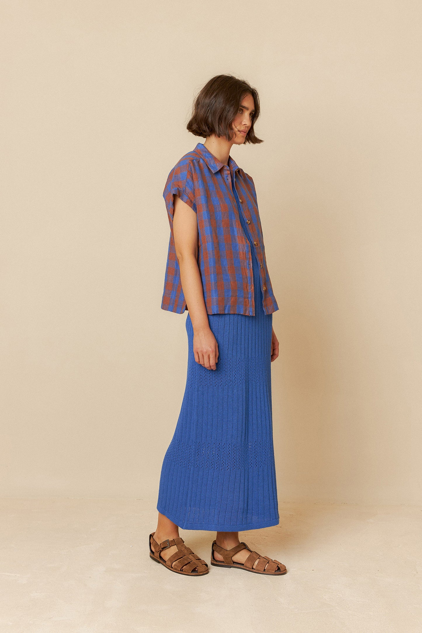 CHEMISE VICHY OVERSIZE