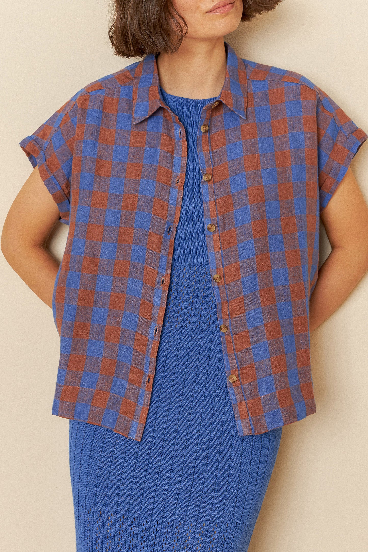 CHEMISE VICHY OVERSIZE