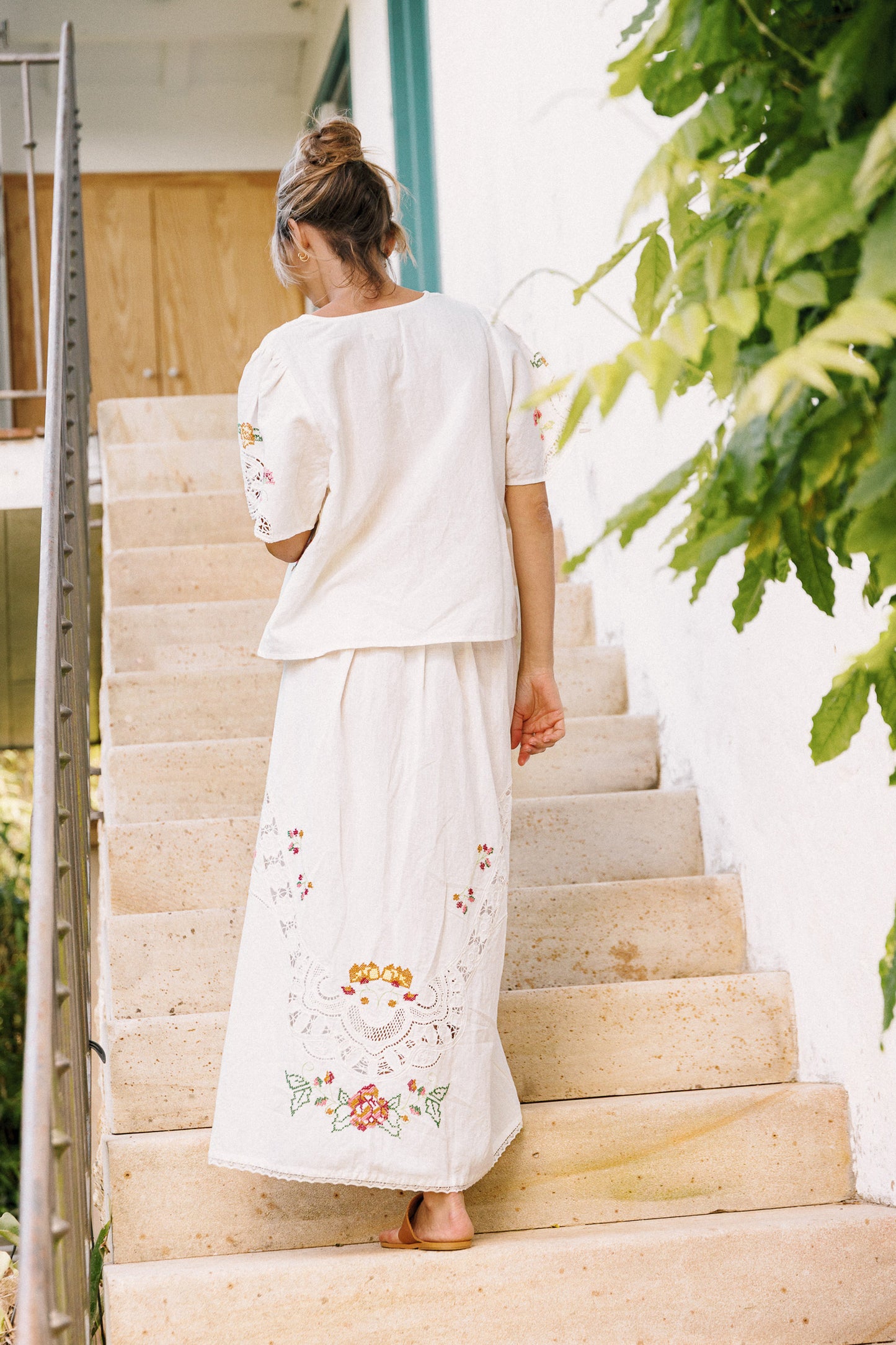 CHEMISE EN POINT DE CROIX
