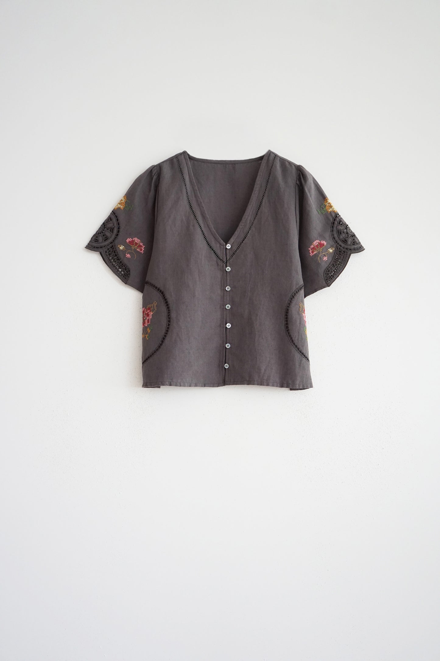 CHEMISE EN POINT DE CROIX