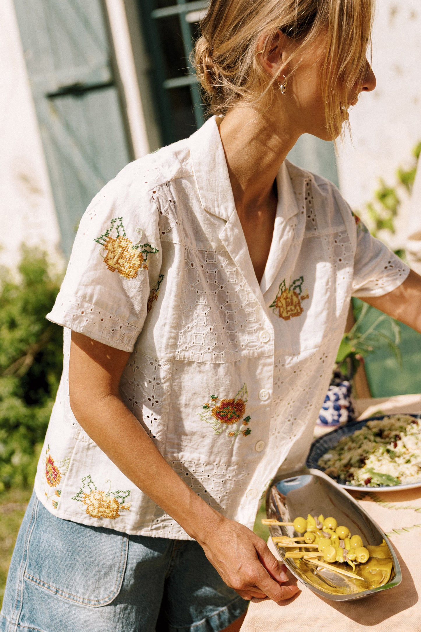 CHEMISE PATCH BRODÉE