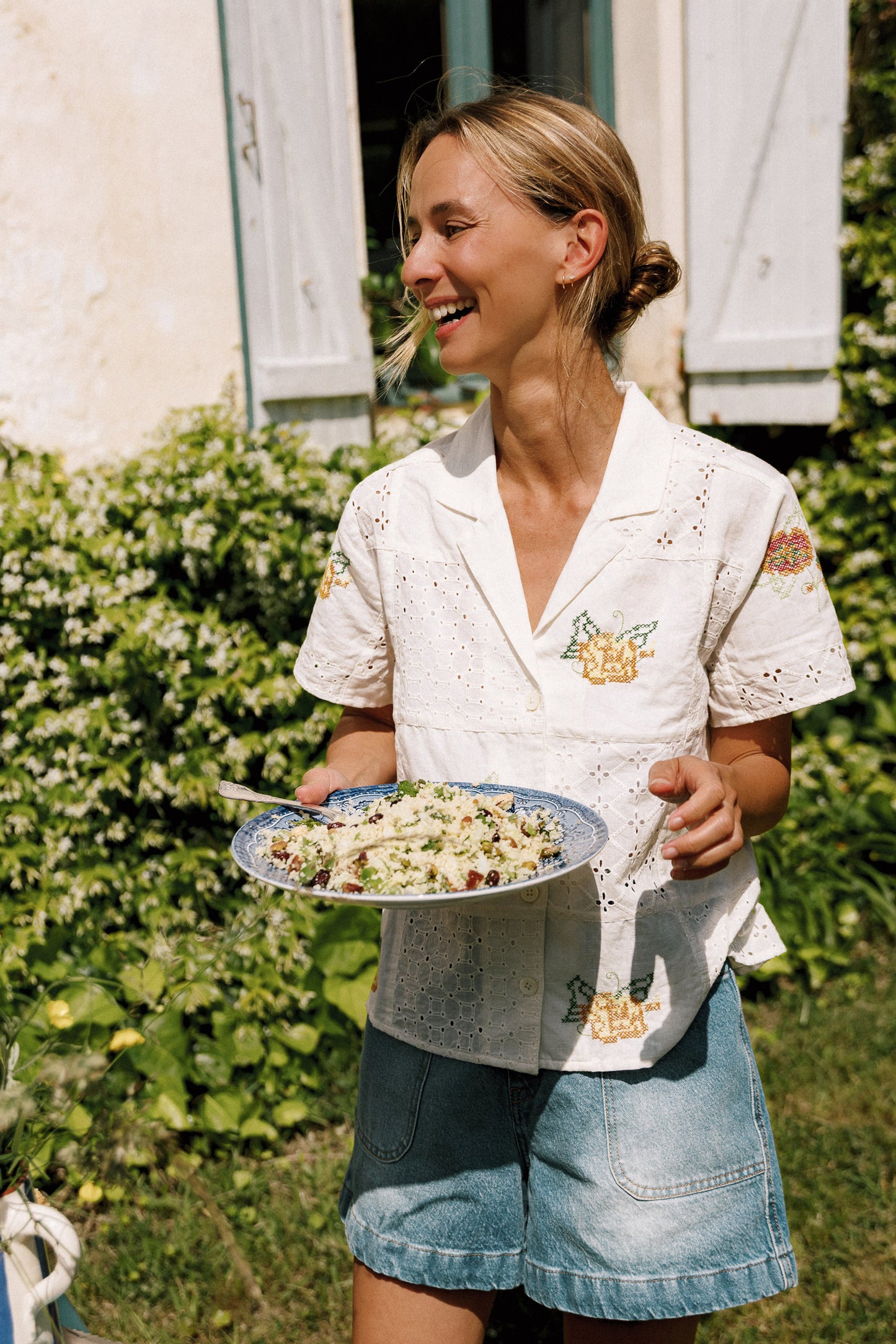CHEMISE PATCH BRODÉE