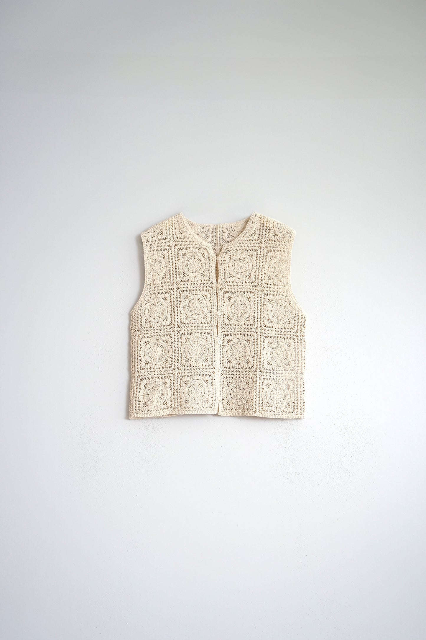 CHAQUETA ABOTONADA CROCHET