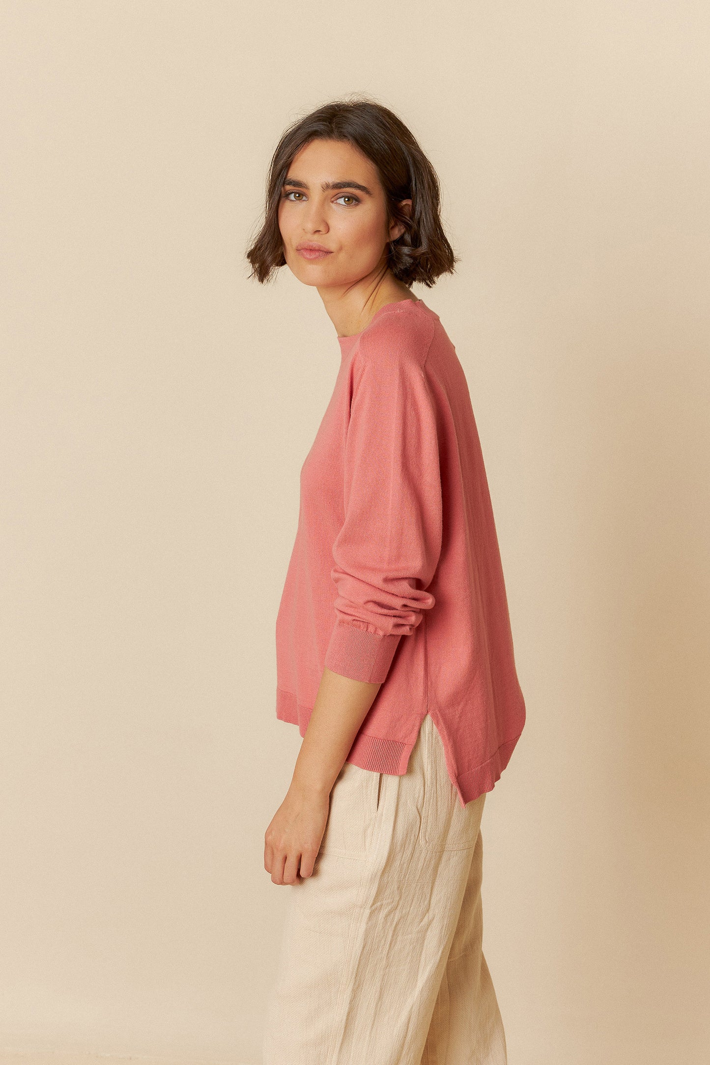 PULL EN MAILLE À MANCHES RANGLAN