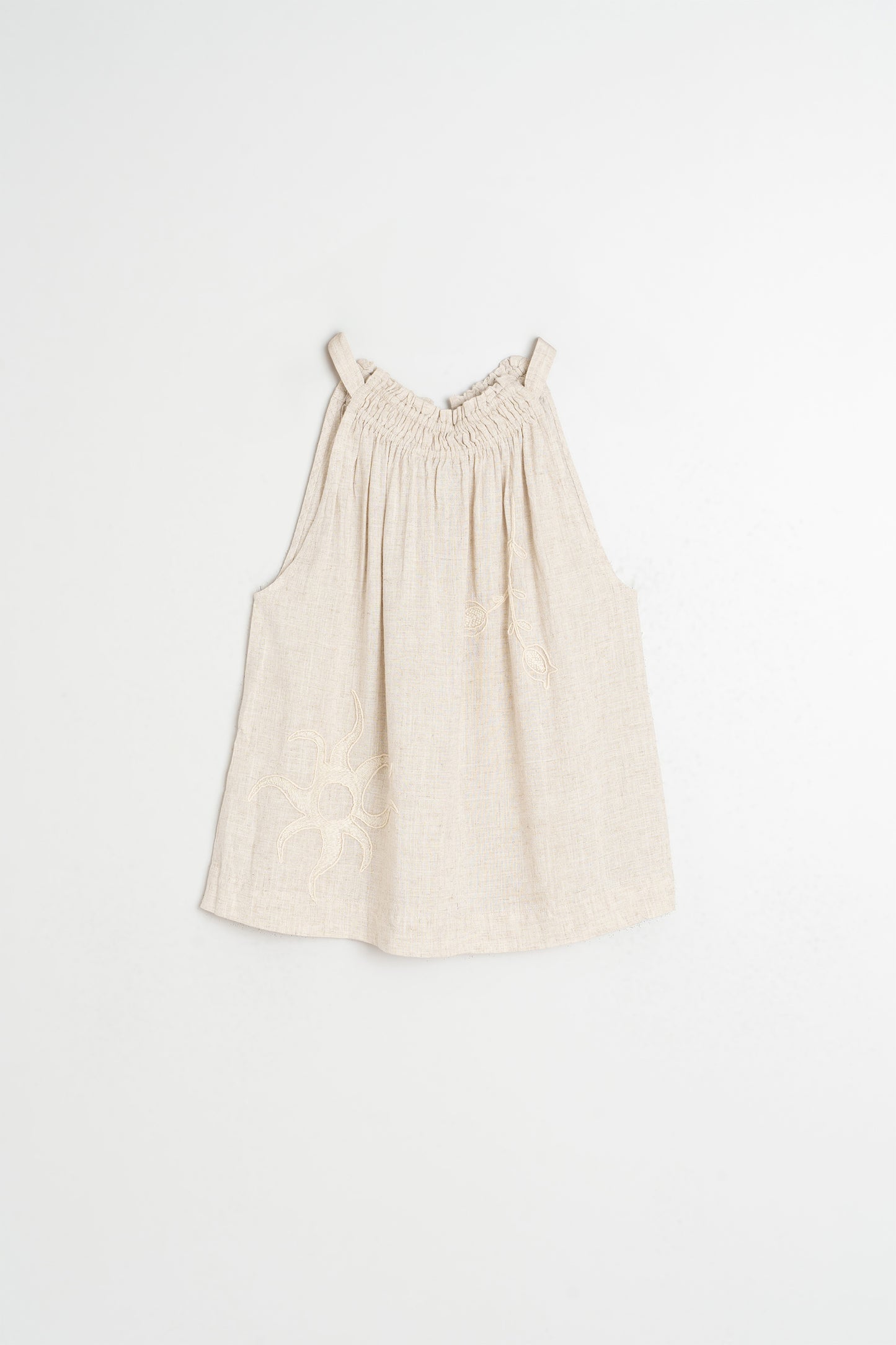 TOP HALTER BORDADO