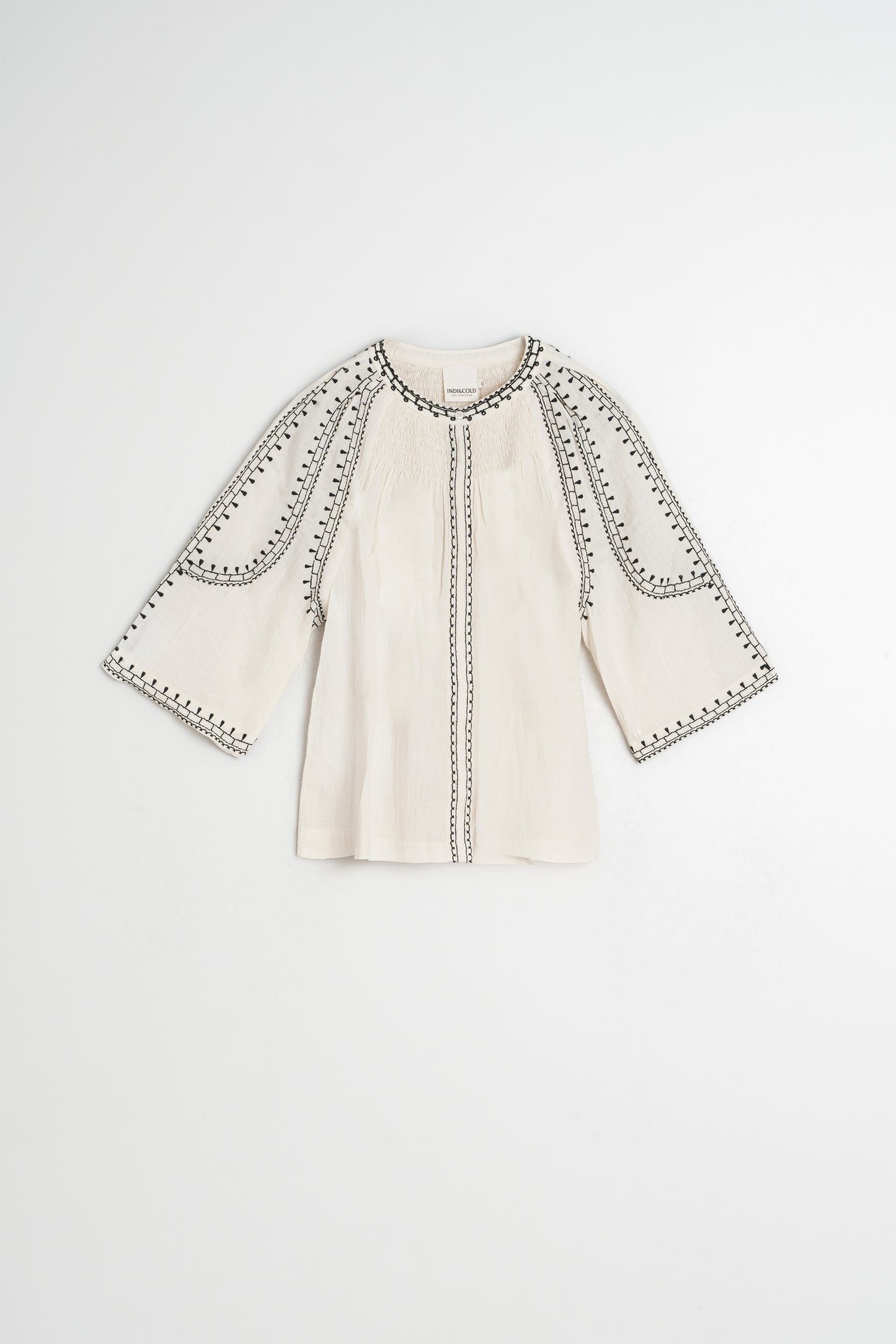 CAMISA MANGA CAMPANA