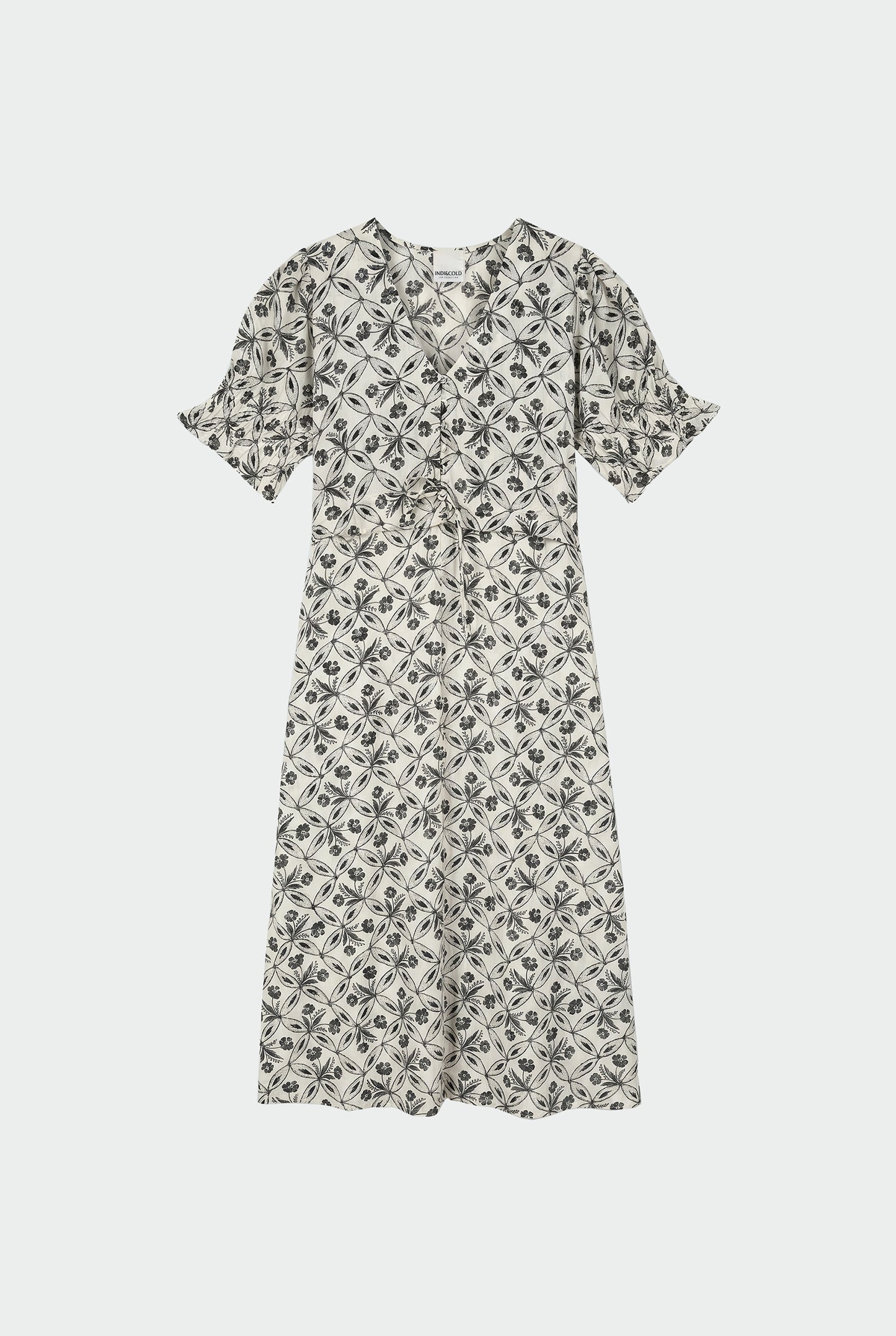 VESTIDO ESTAMPADO VINTAGE