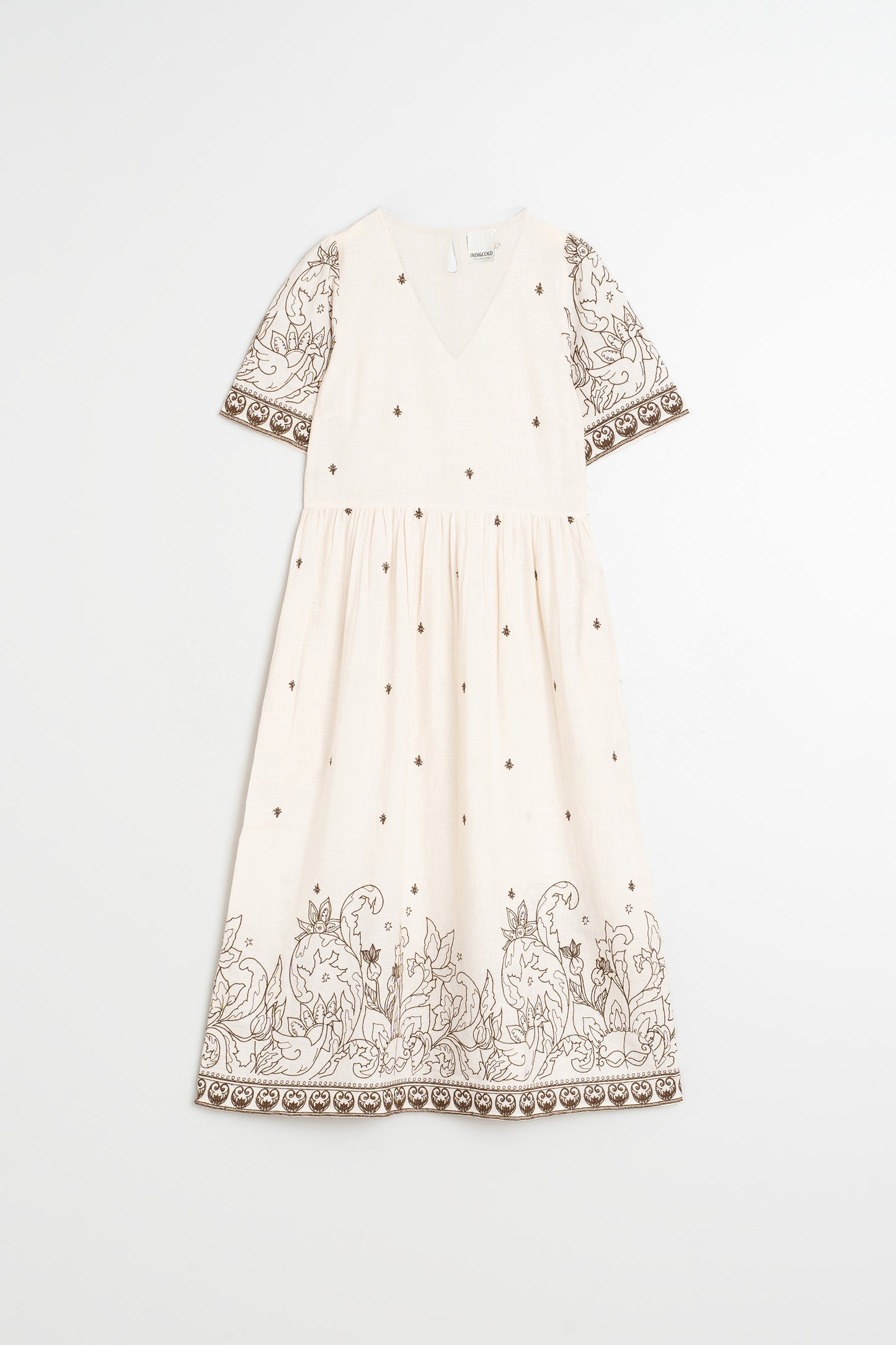 EMBROIDERED DRESS