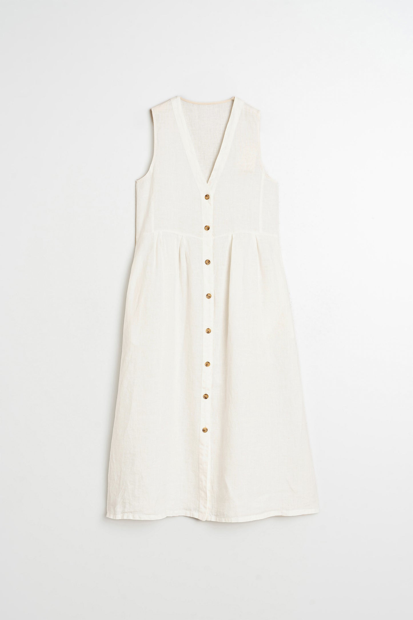 LINEN MULTIPOSITION DRESS