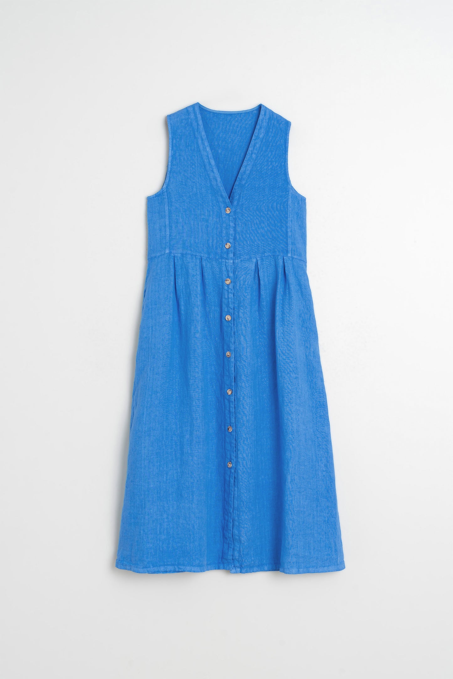 LINEN MULTIPOSITION DRESS