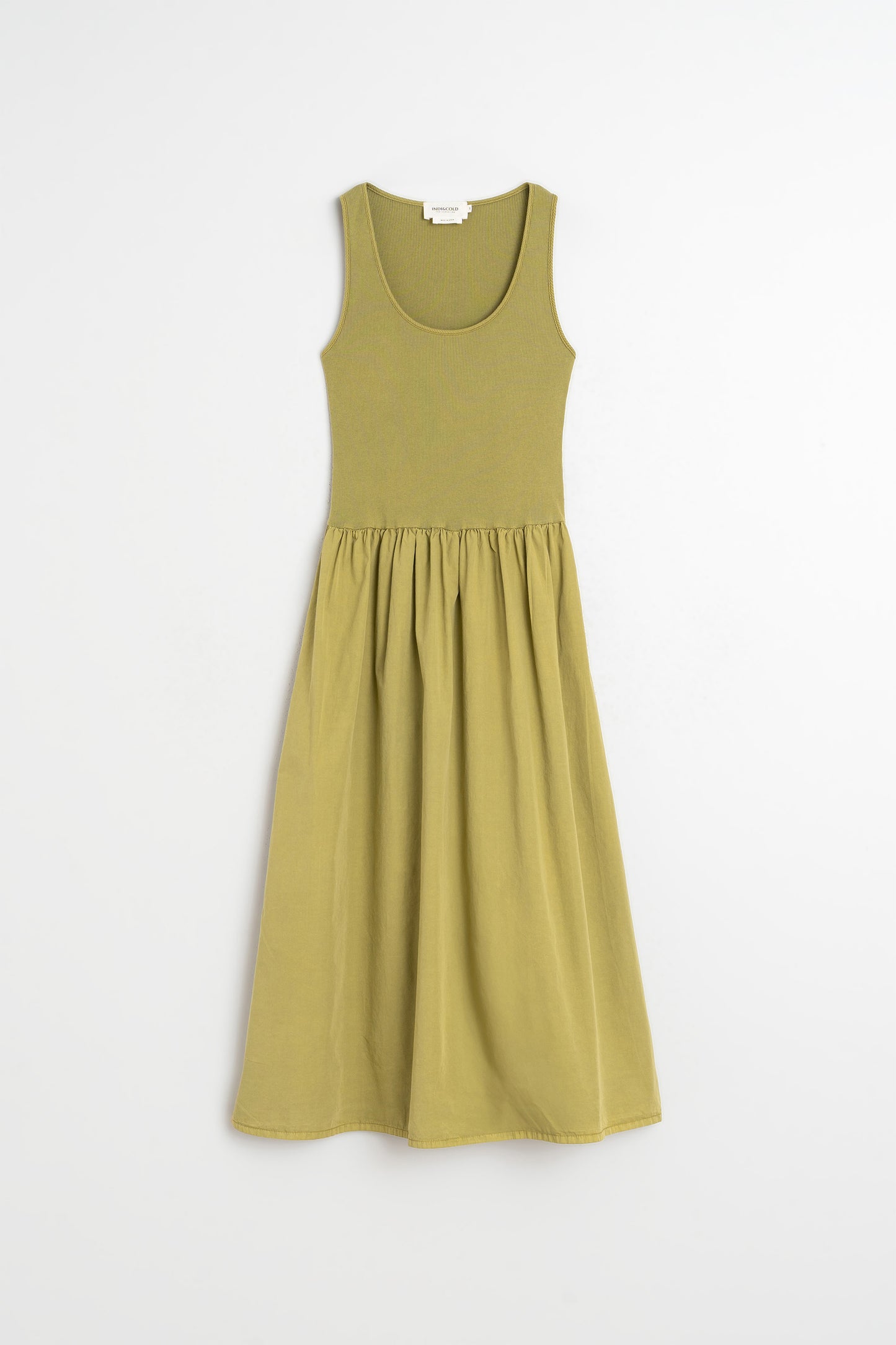 ROBE EN POPELINE COMBINÉE