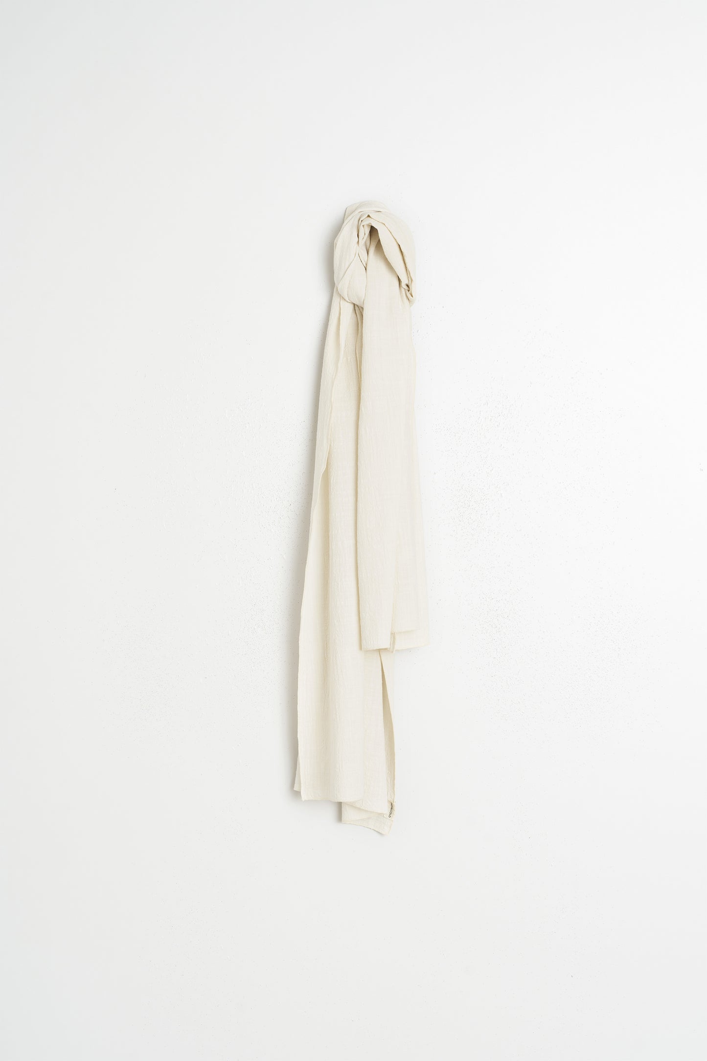 COTTON-TEXTURED SCARF