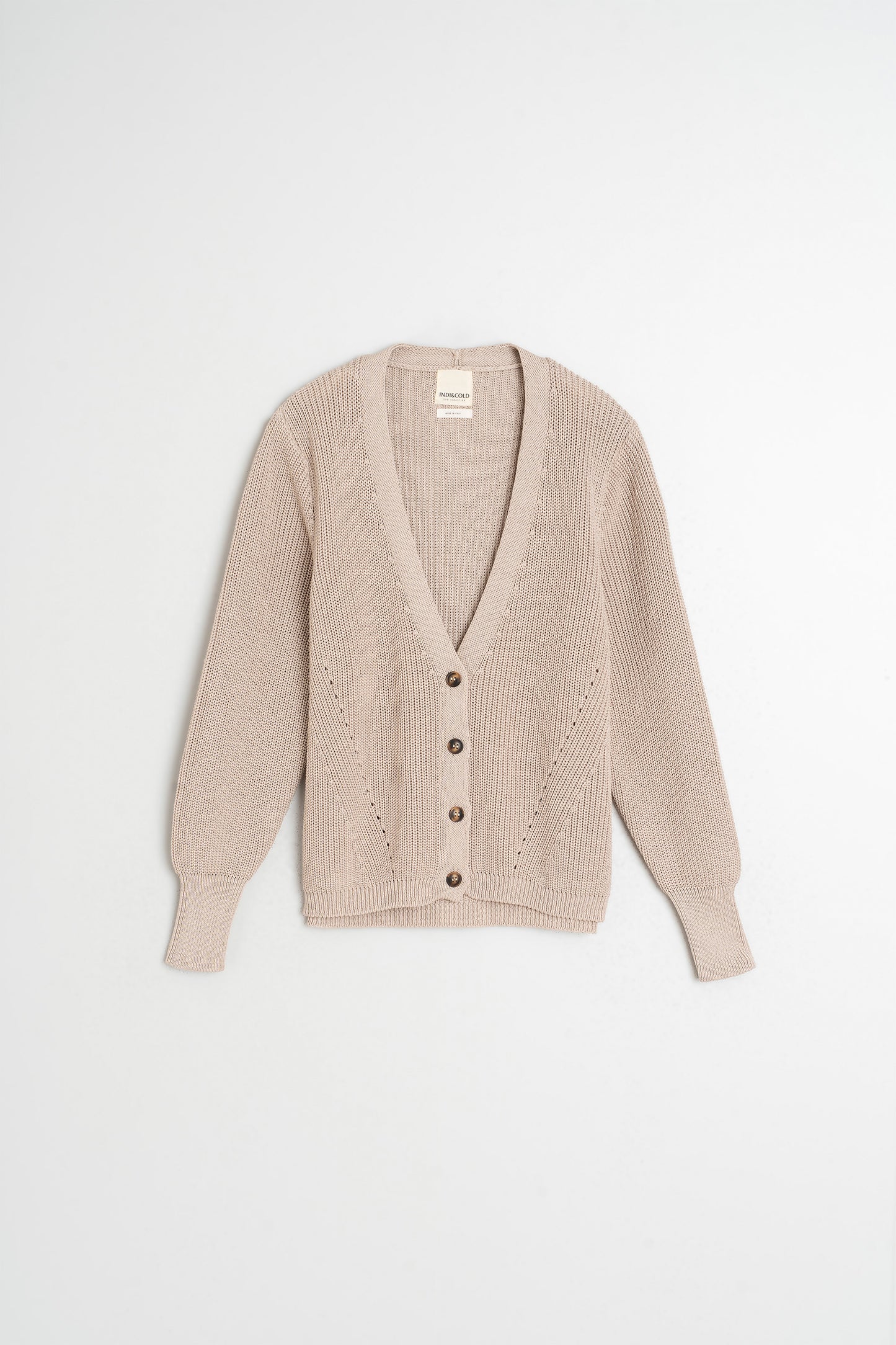 HALF-CARDIGAN JACKET