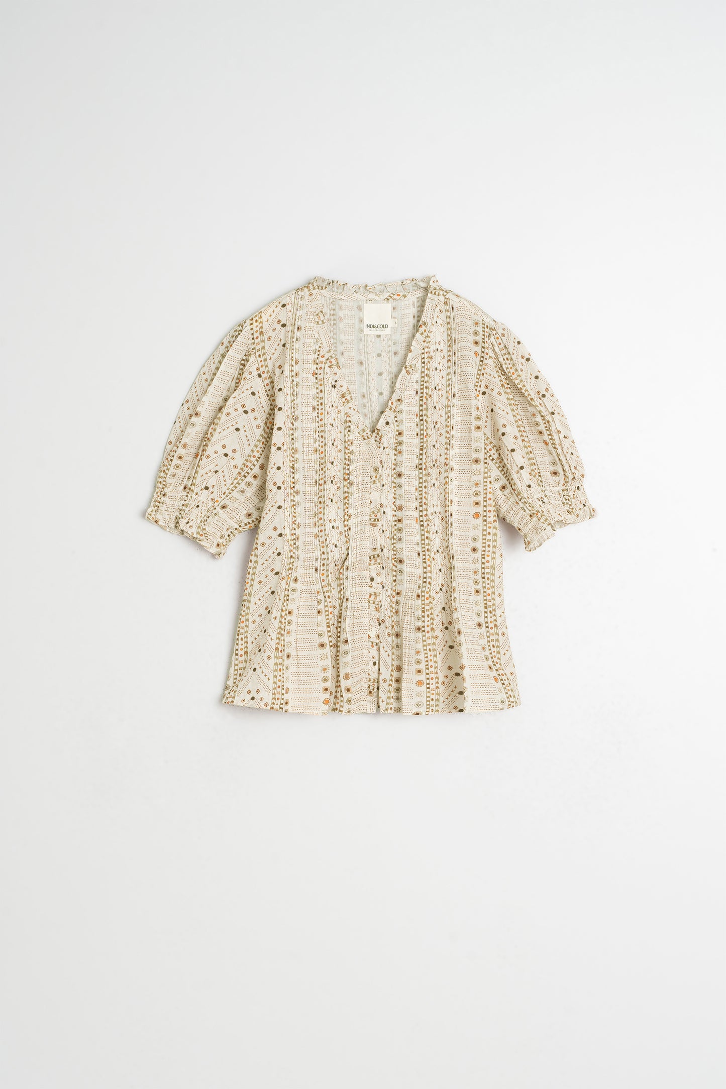 CHEMISE MICRO-VOLANTS