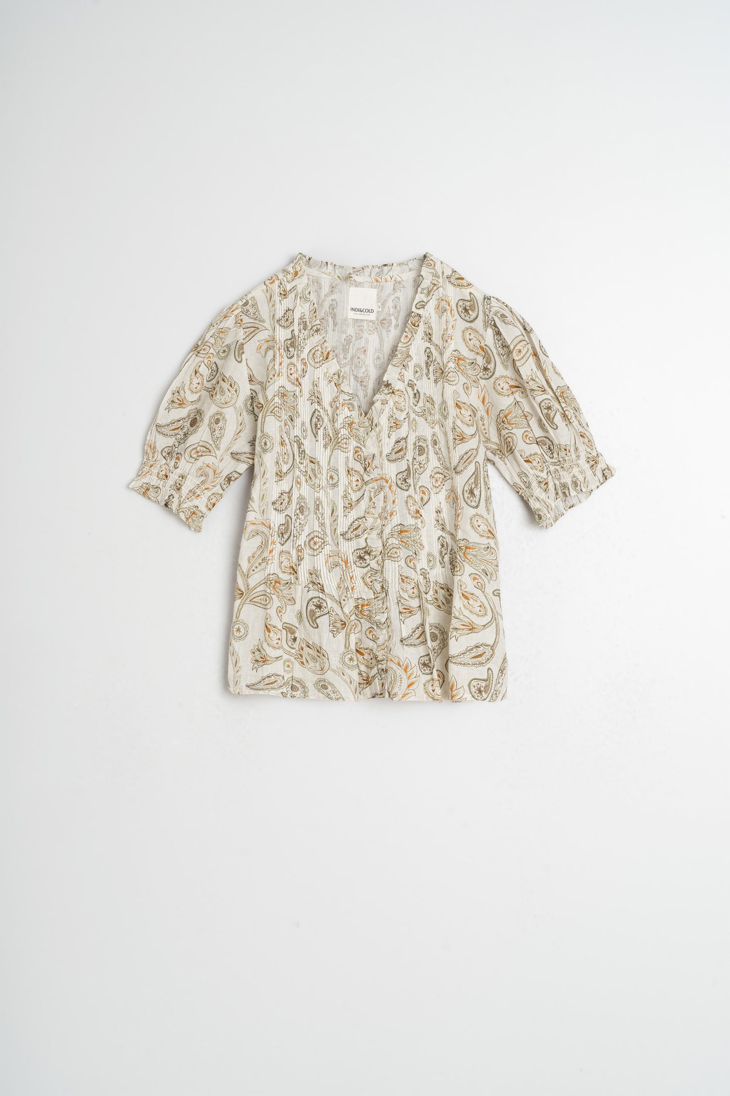 MICRO-RUFFLE SHIRT