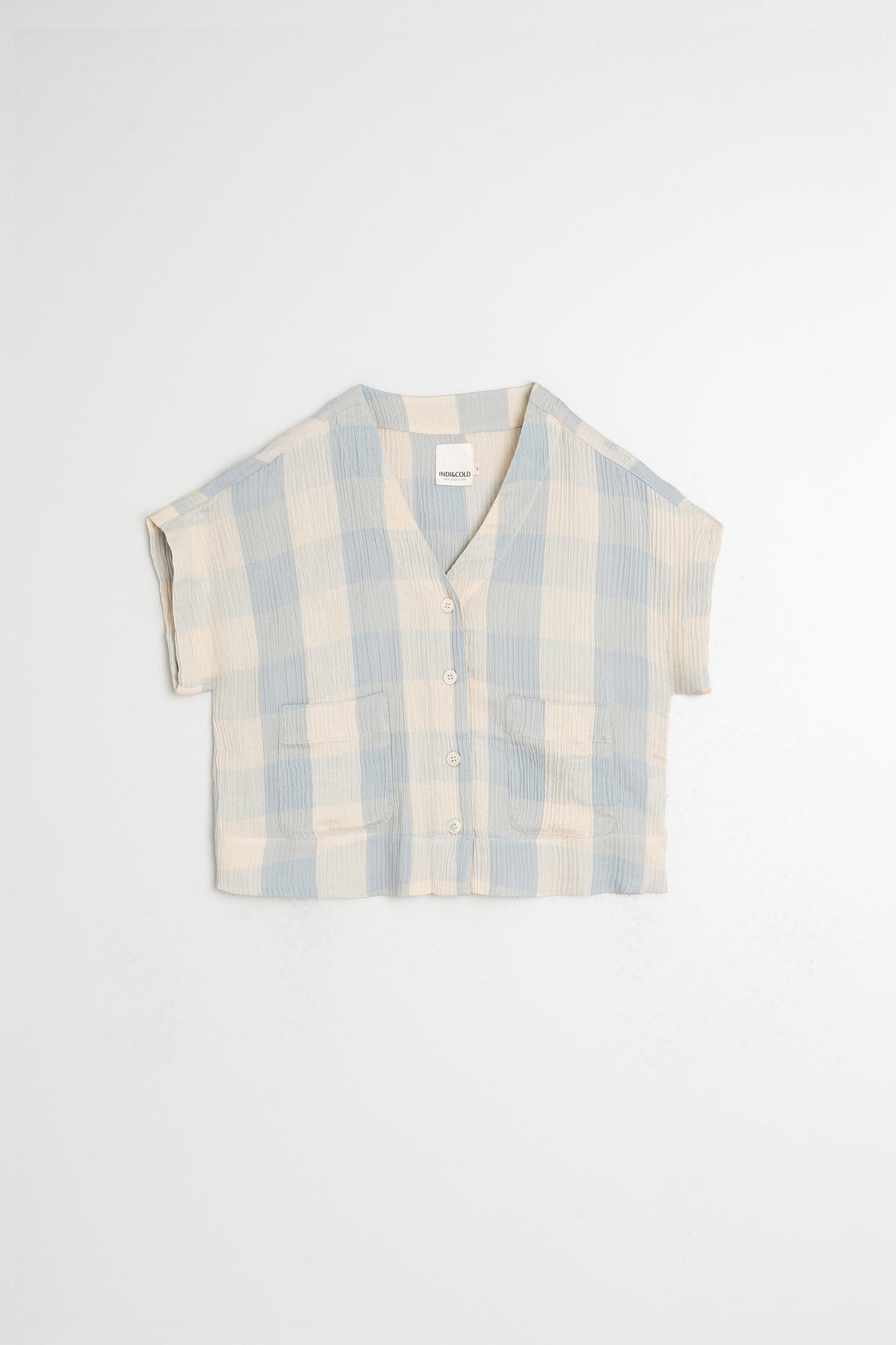 GINGHAM-CHECK SHIRT
