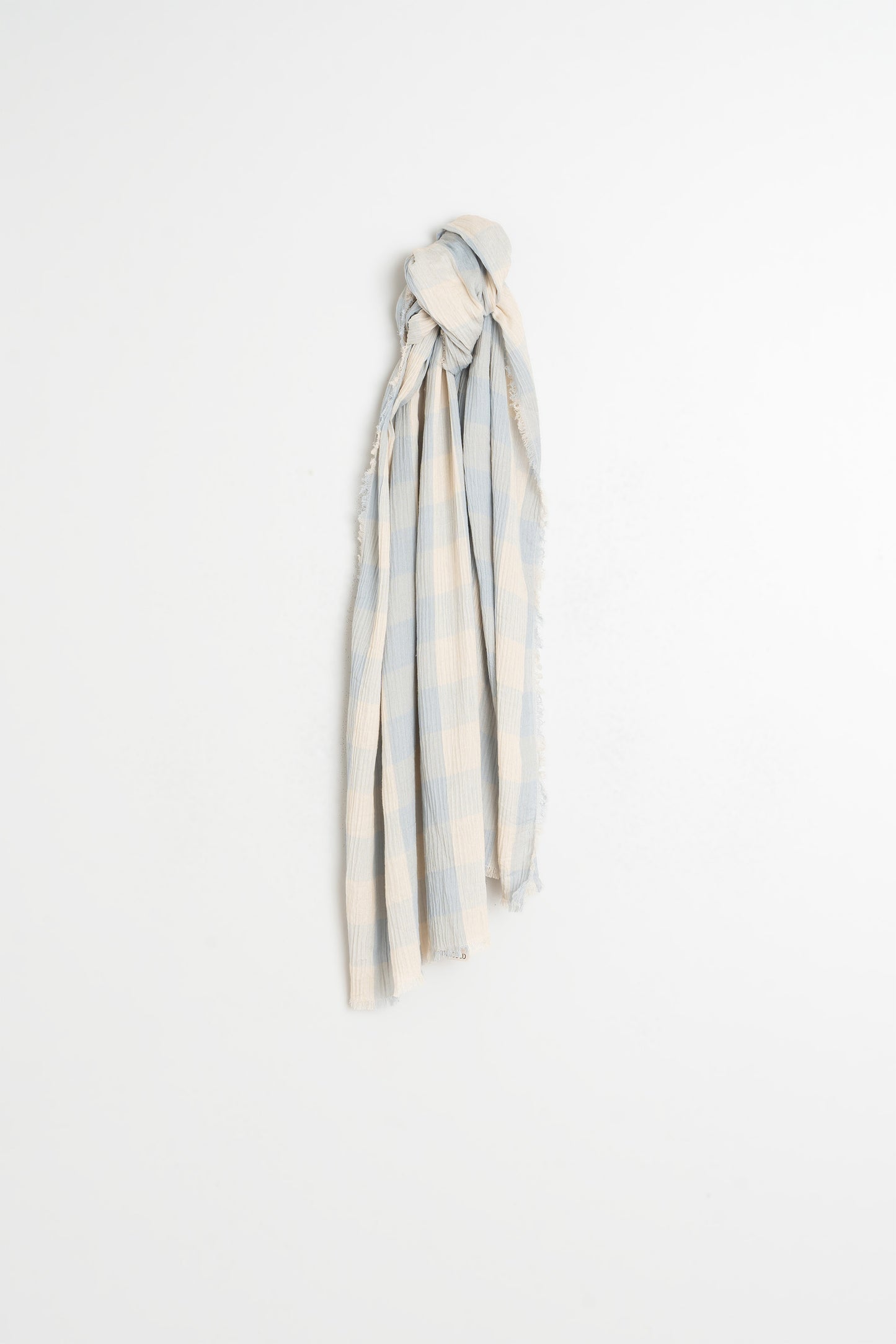 GINGHAM-CHECK HANDKERCHIEF