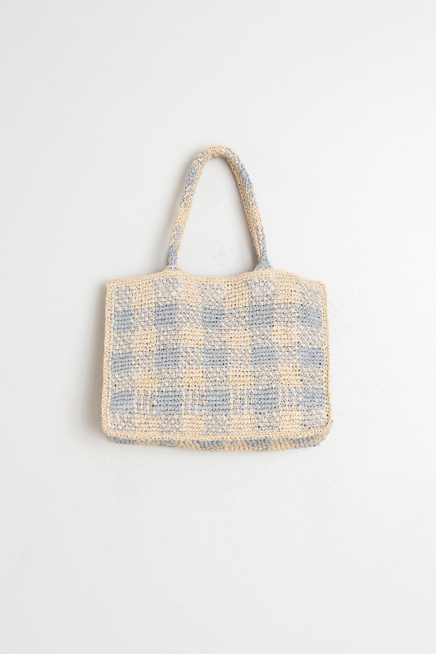 RAFFIA SHOPPER BAG