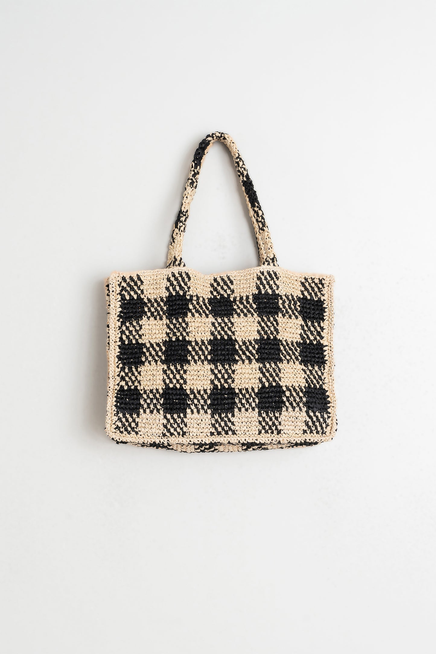 RAFFIA SHOPPER BAG