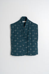 JACQUARD QUILTED VEST